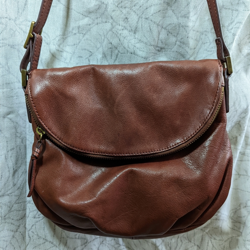 crossbody leather bag